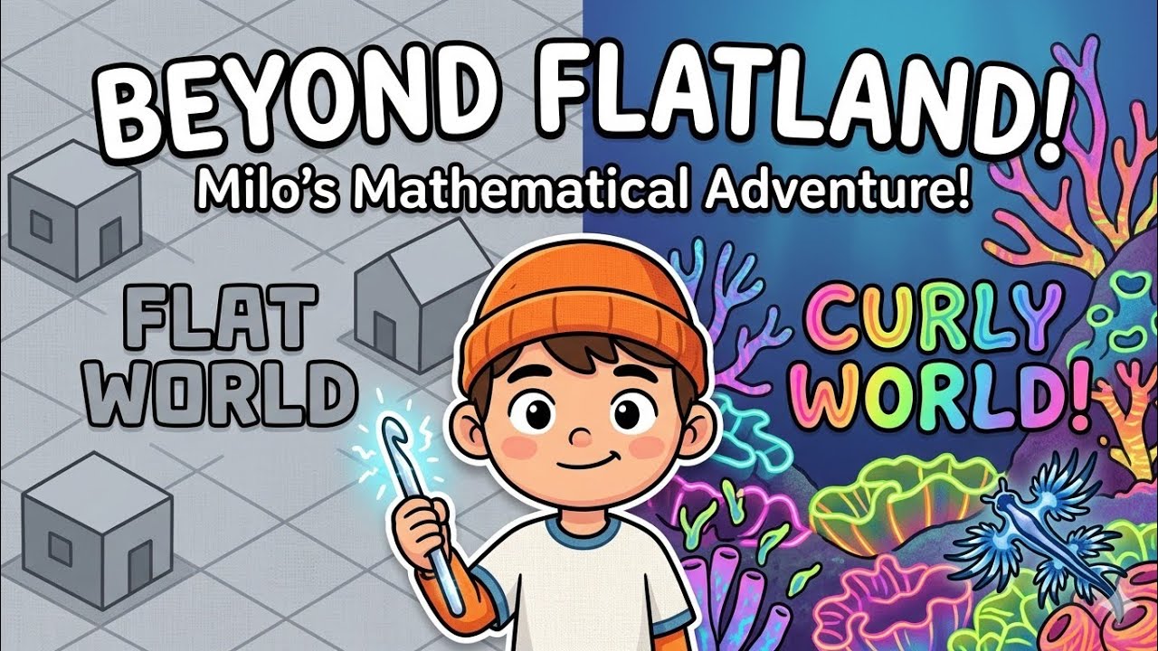 Milo&rsquo;s Mathematical Magic Hook| Math Story for Kids | Geometry & Crochet Adventure | #storytime
