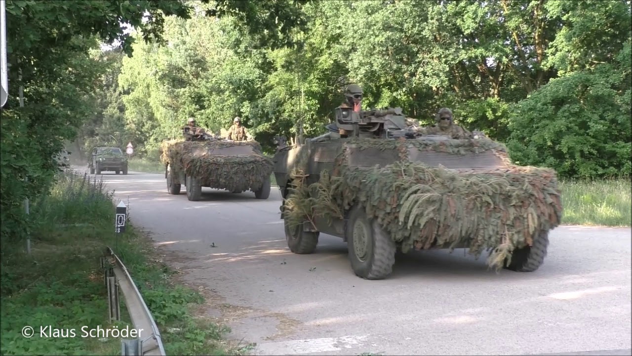 Sp&auml;hwagen Fennek im Einsatz