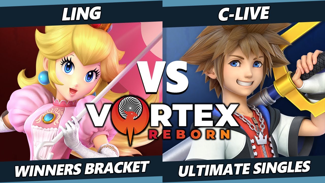 Vortex Legends 1 - Ling (Peach) Vs. C-Live (Sora) SSBU Ultimate Tournament