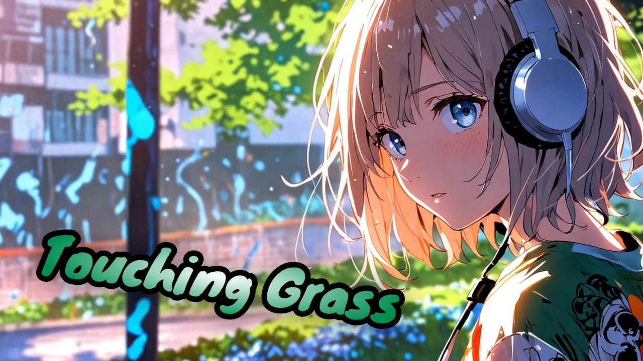 Touching Grass | Nightcore Gaming Song | Female Vocals