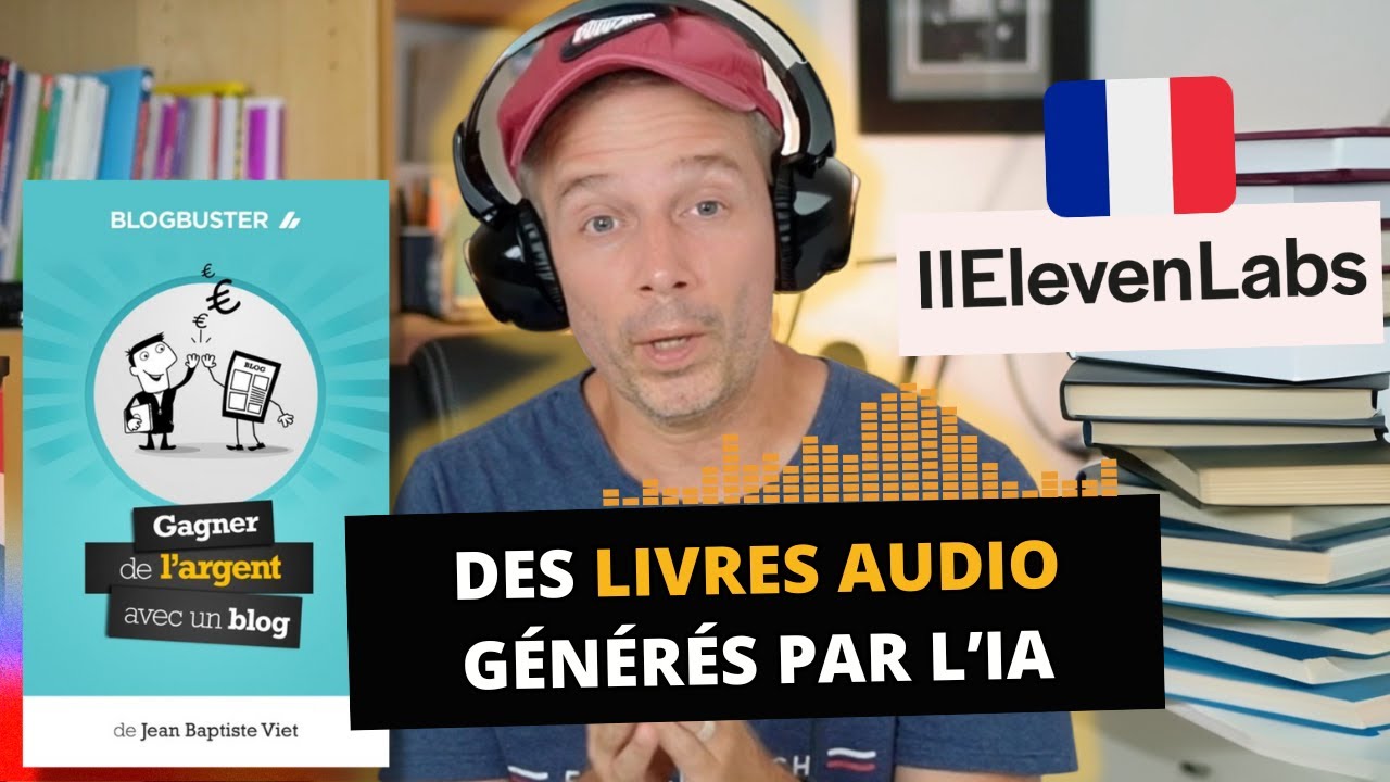 Eleven Labs :  L'IA qui crée des livres audio avec des VOIX en français