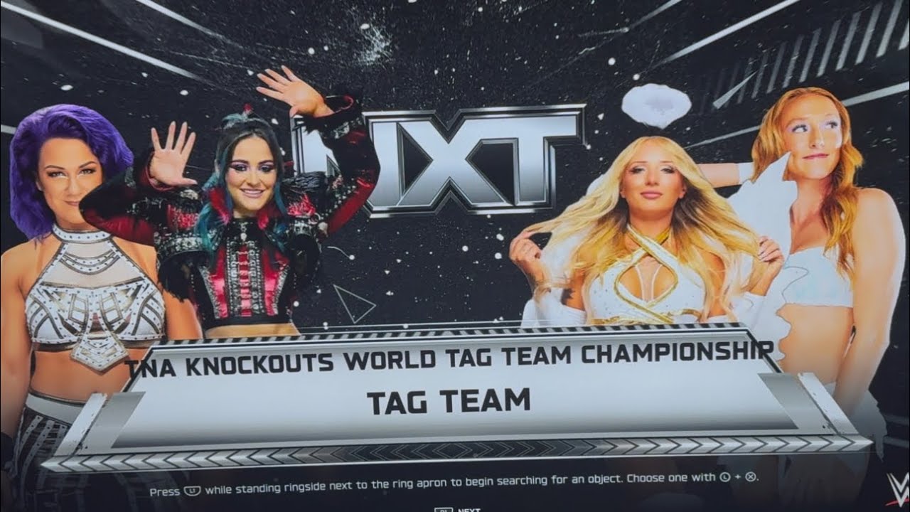 Lyra Valkyria & Bayle Vs The Elegance Brand For The TNA Tag title