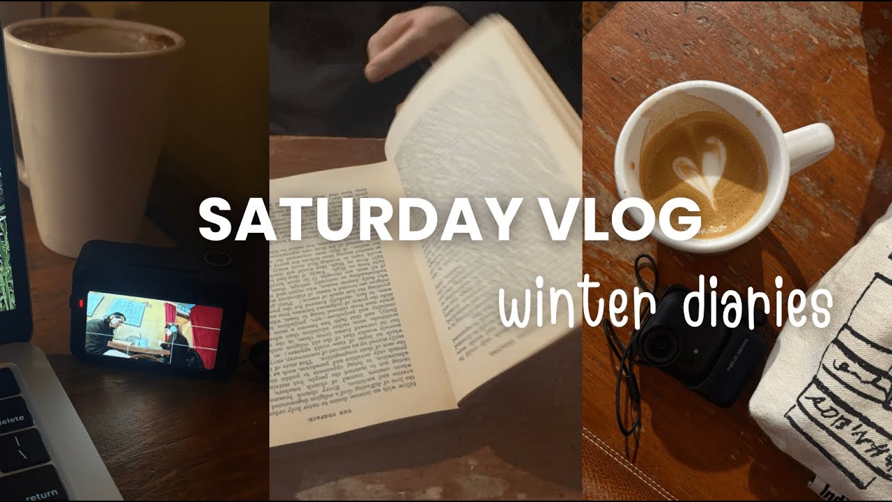 winter diaries: studying french, coffee shop, last-minute christmas shopping