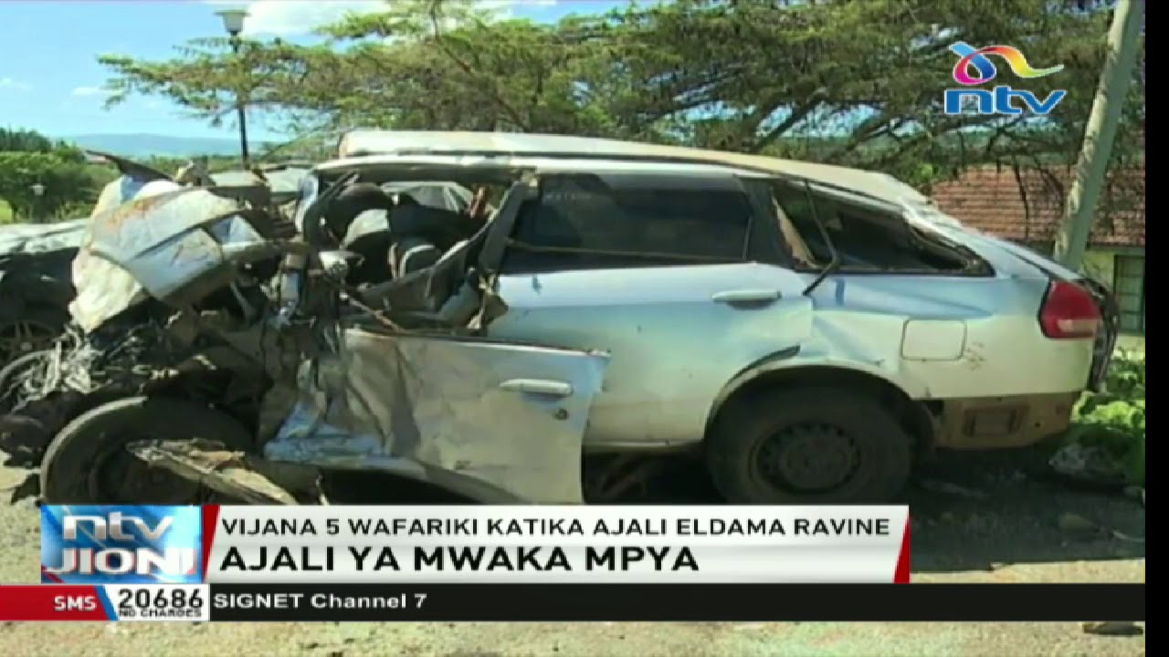 Watu watano wafariki wakitoka kusherehekea mwaka mpya Eldama Ravine