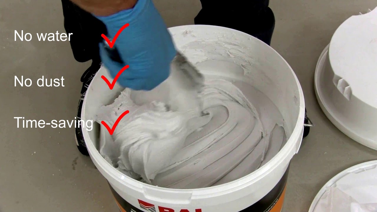 BAL All Star - the new ready-to-use wall tile adhesive for large format porcelain tiles