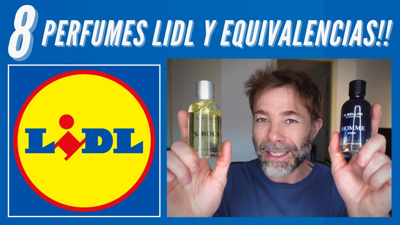 8 PERFUMES LIDL CLONES Y EQUIVALENCIAS 💥