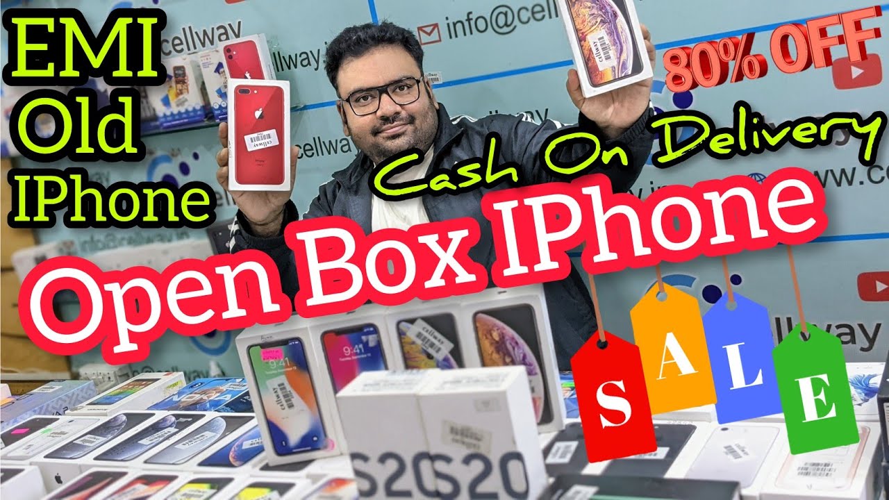 SealPack Mobile || EMI On Open Box IPhone || OnePlus Oppo Video || Cash On Delivery All Over India