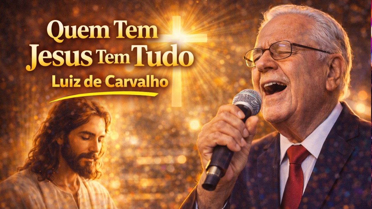 LEMBRA DESSE LOUVOR? Quem Tem Jesus Tem Tudo - Luiz de Carvalho Cover - VERSÃO IMPACTANTE