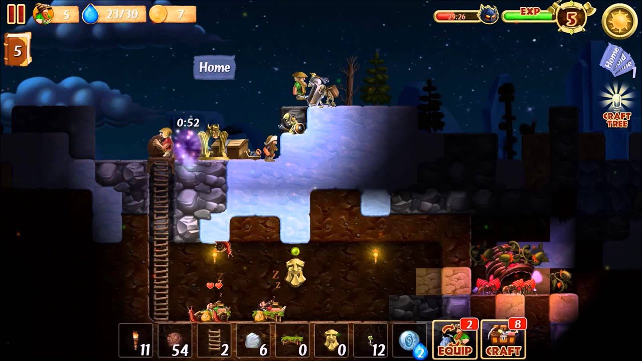 Craft the World - Winter Heaven Episode 2 - Mining Iron and Coal