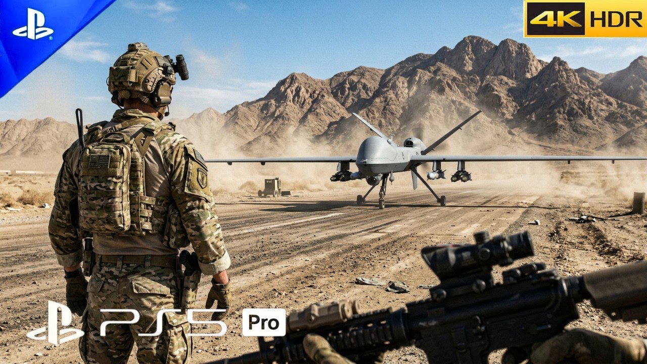 US DRONES RAID ON CONTROLLED FACILITY | URZIKSTAN | Ultra Realistic Gameplay 4K 60FPS ] Call of Duty