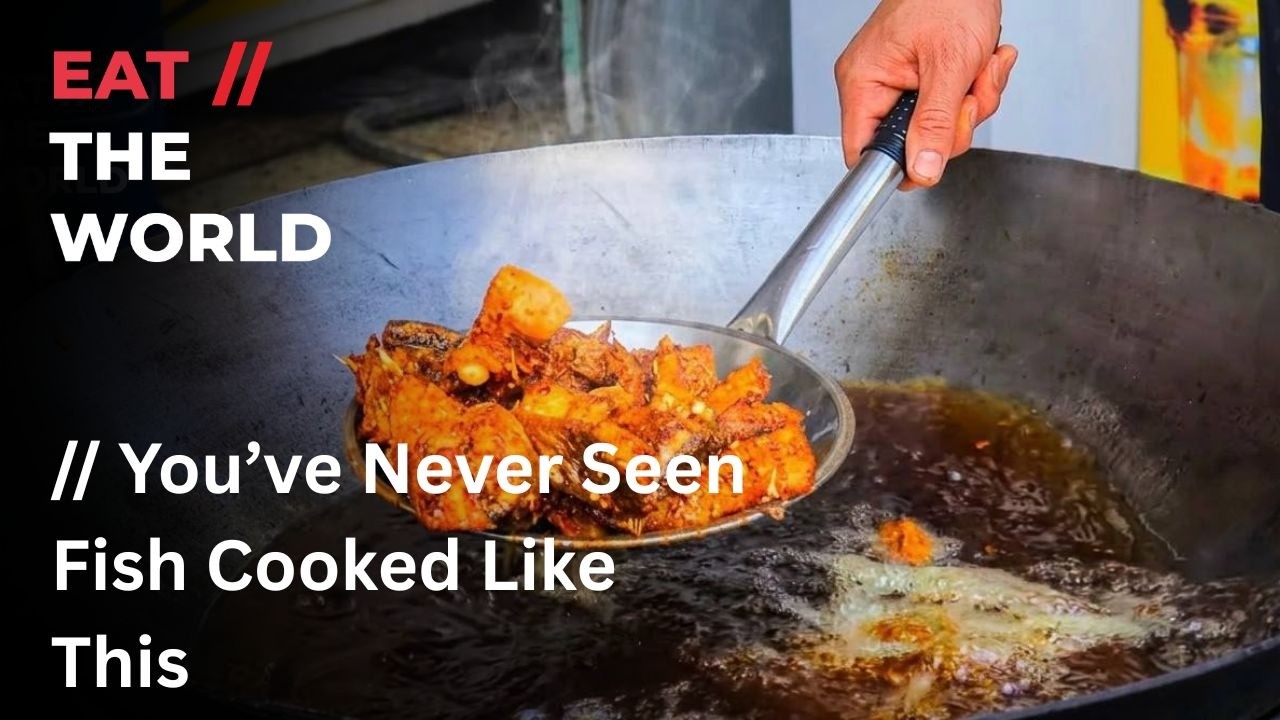 Afghan River Fish Sizzling and Crackling by the Roadside | EAT // THE WORLD