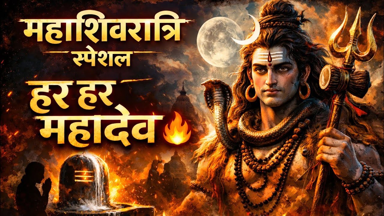 आज की रात शिव की रात | ॐ नमः शिवाय | महाशिवरात्रि स्पेशल शिव भजन 2026 | Har Har Mahadev Bhajan