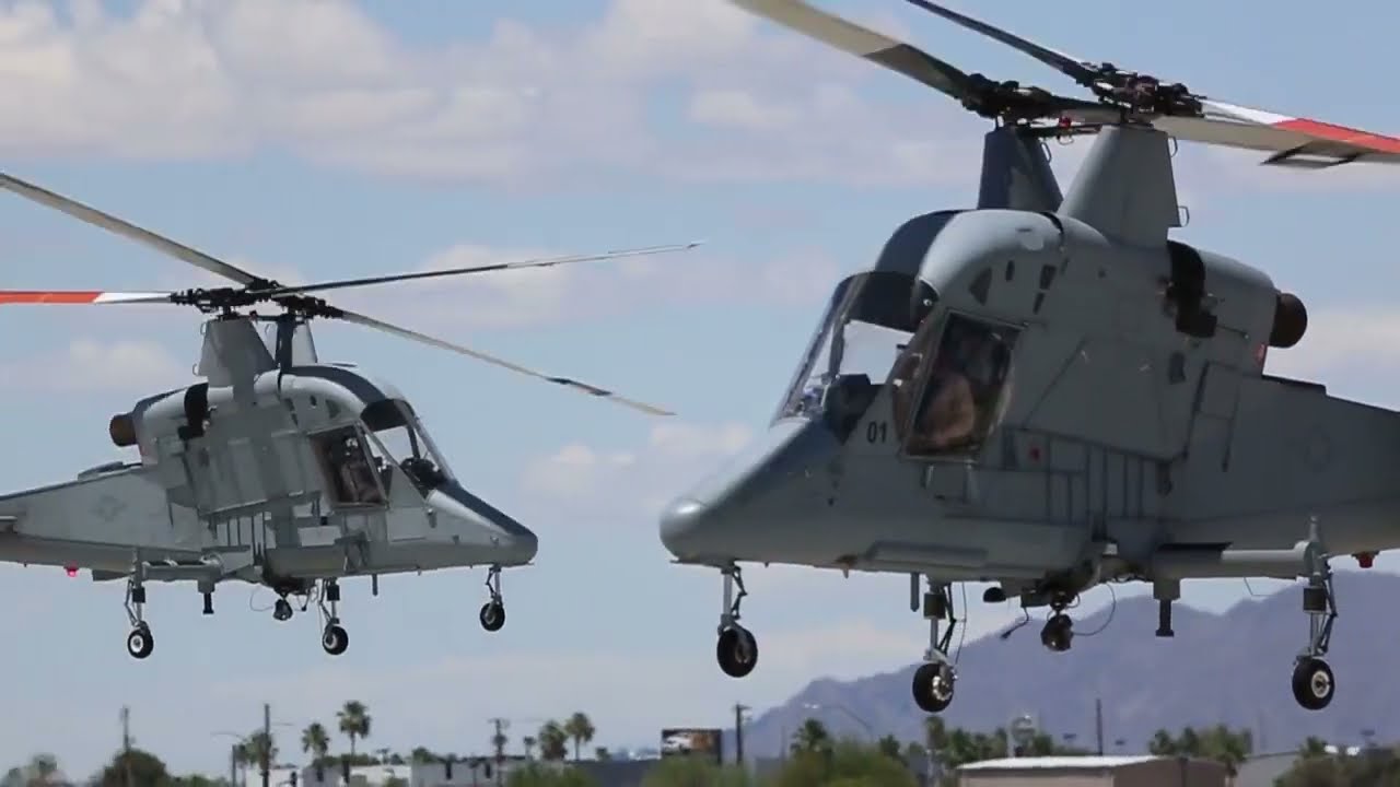 Oh K-Max Showing Off its Payload