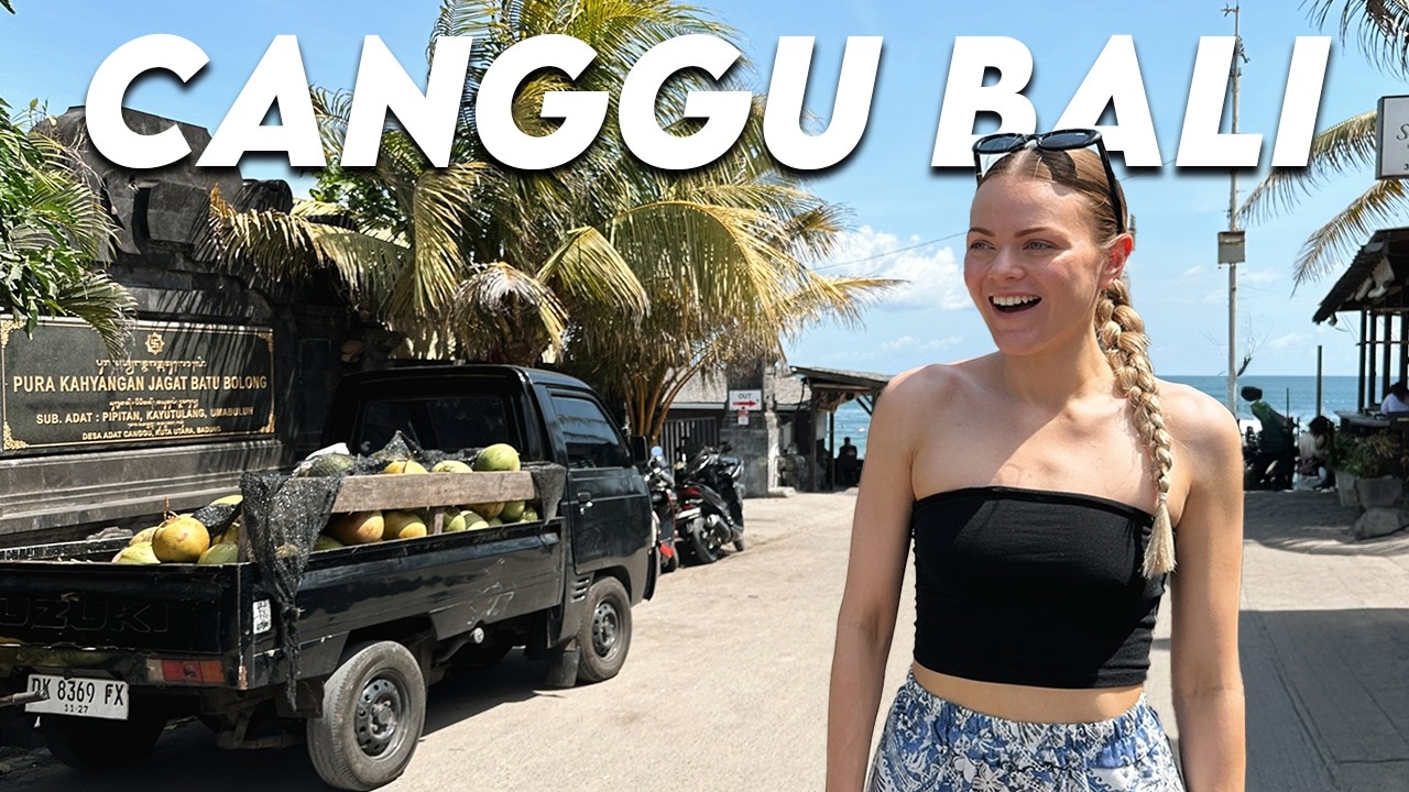 Travelling to BALI 🇮🇩 exploring Canggu & first impressions 2025 😳