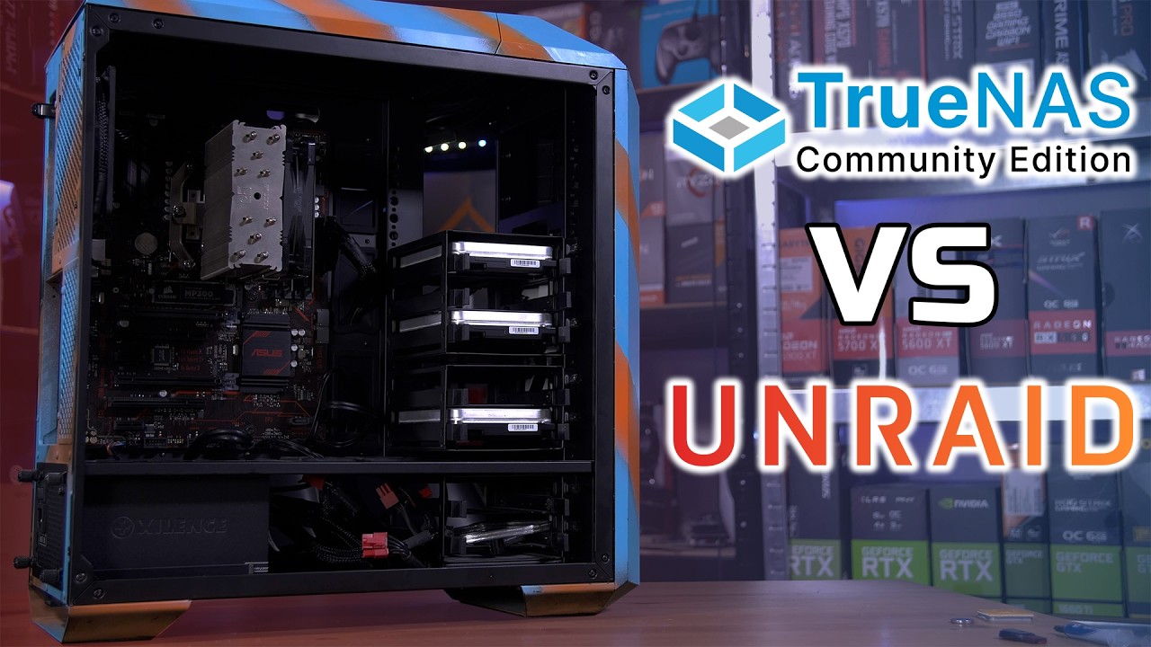 UNRAID против TrueNAS &mdash; какая ОС лучше для NAS? Более 5 лет опыта.