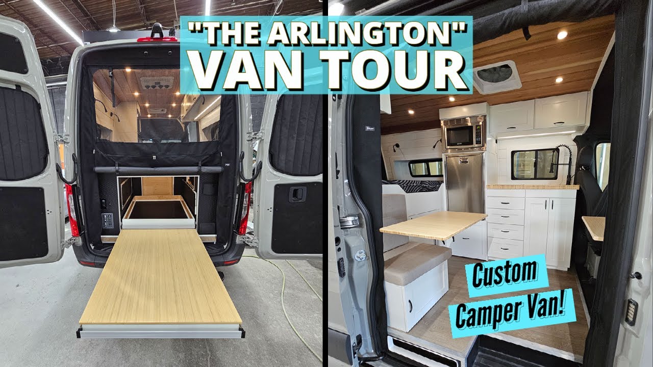 Sprinter 144 Van Conversion Tour | Custom Camper Van