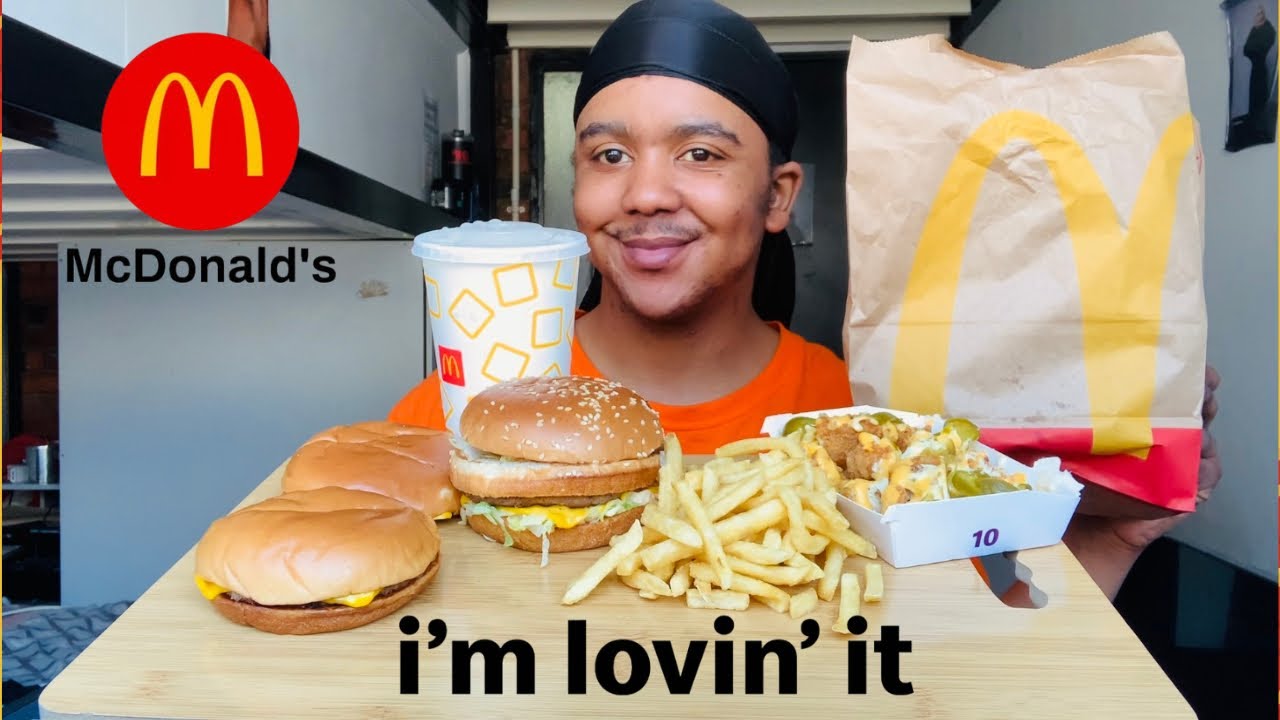 McDonald’s Mukbang🍔🍟🥤