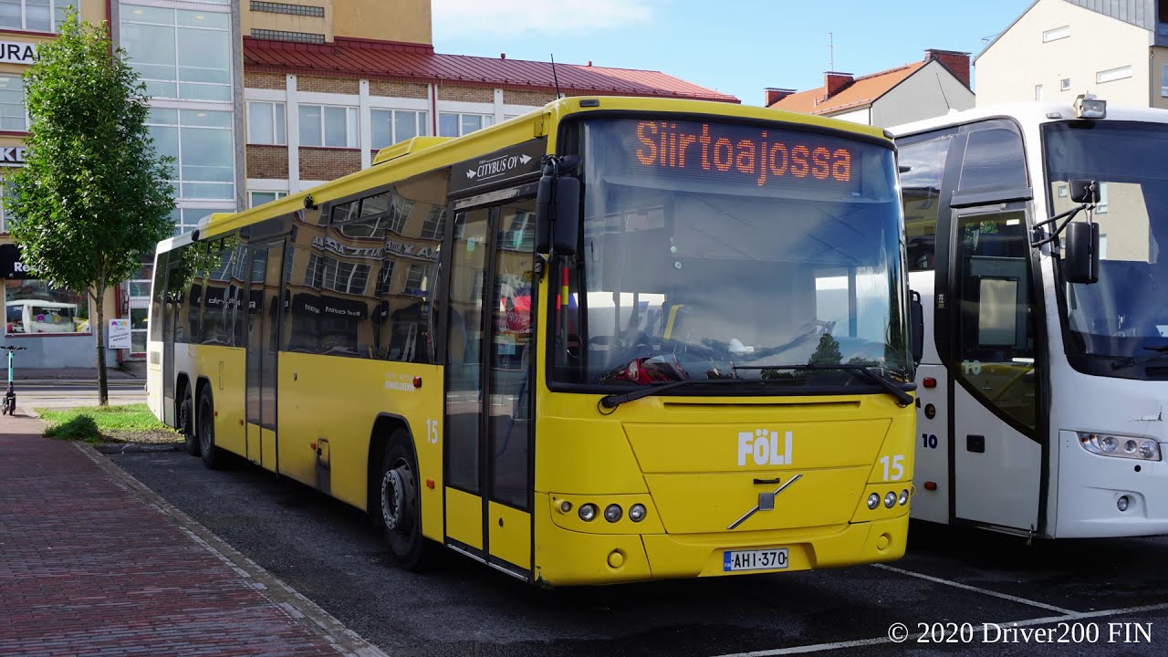 📼 ZF Ecomat 💛 | Volvo 8700 / B12BLE | Turun Citybus 15 (ZF)