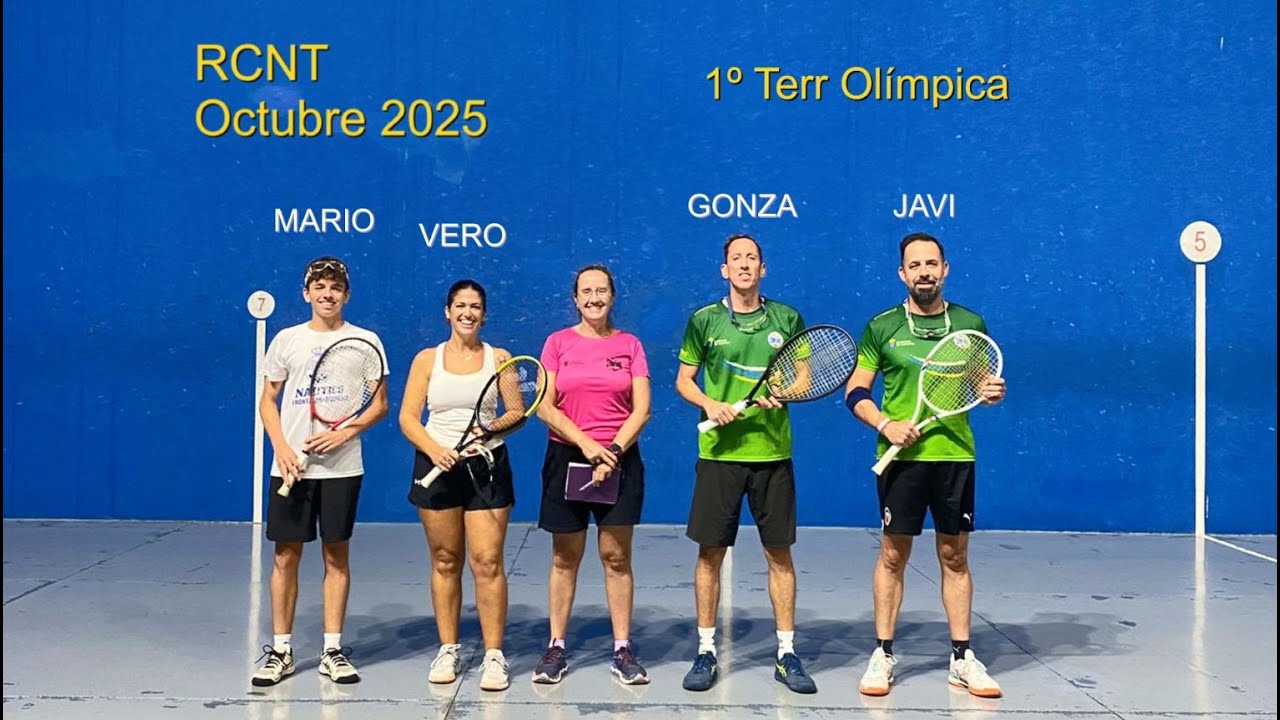 2025 10 - 1º Terr Frontenis OLIM Verónica Mario & Gonzalo Parrado