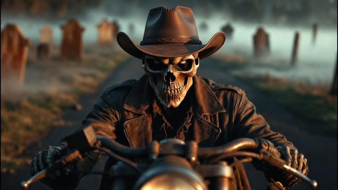 Face to Face with the Dusty Skull Rider in the Ancient Grave Road #darkcountry