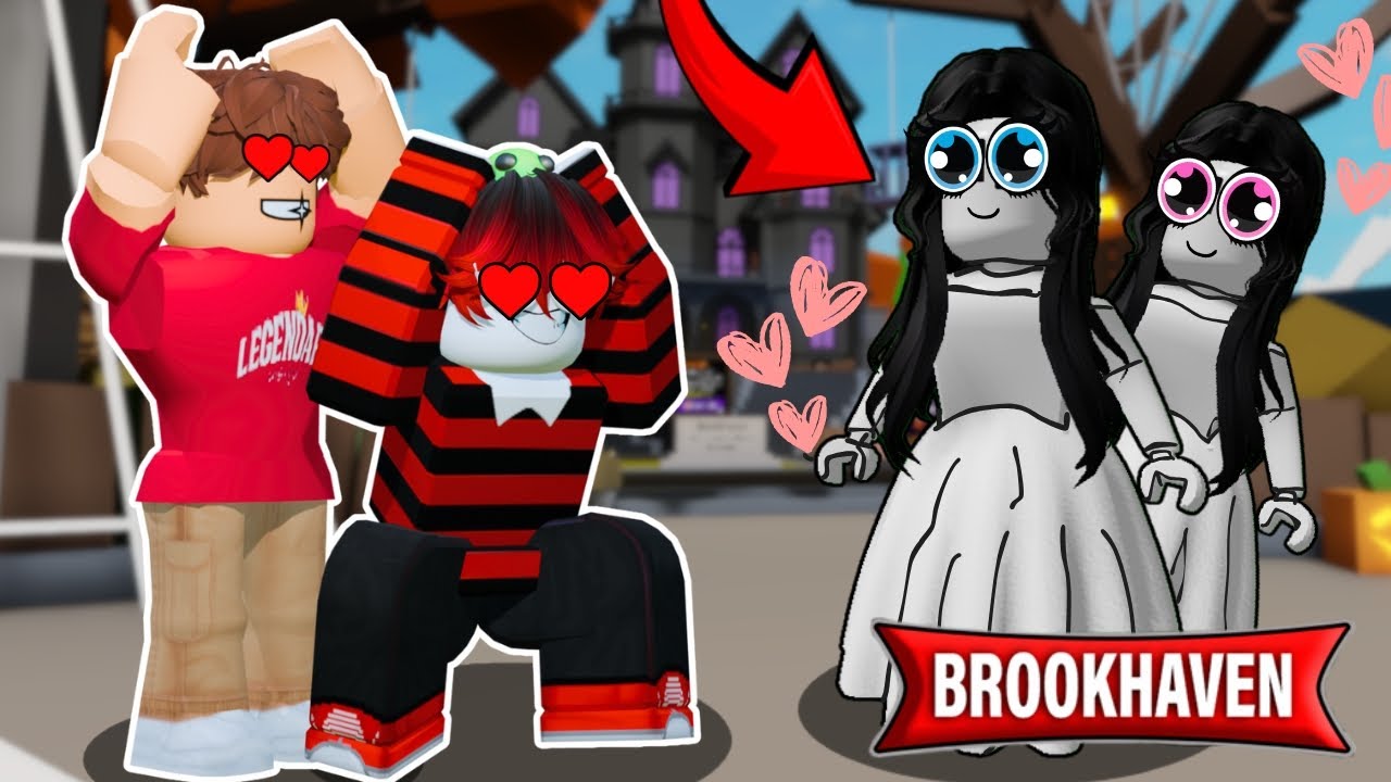 Crush namin yung white lady sa BROOKHAVEN! | With @FilAndreYT