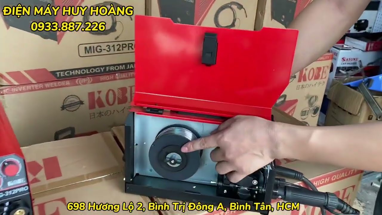Máy hàn mig KOBE 312 Pro giảm giá cực rẻ chỉ 2.650k bao ship tận nhà