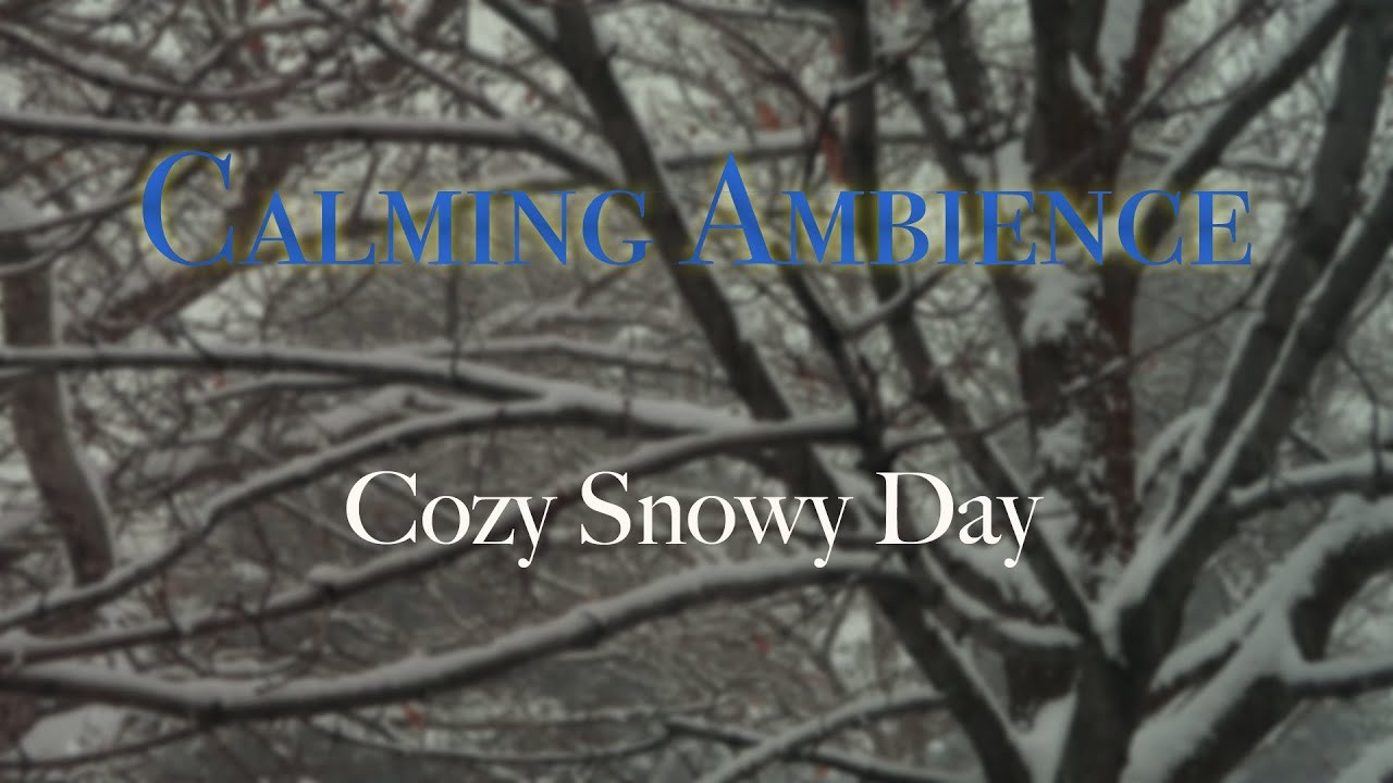Calming Ambience - Cozy Snowy Day