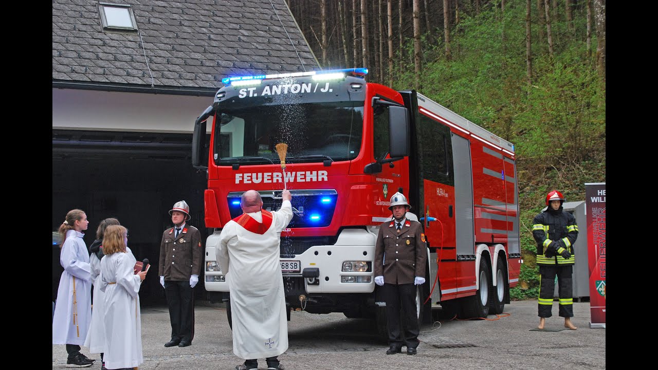 FF St. Anton - Segnung HLF 4 Floriani 2022