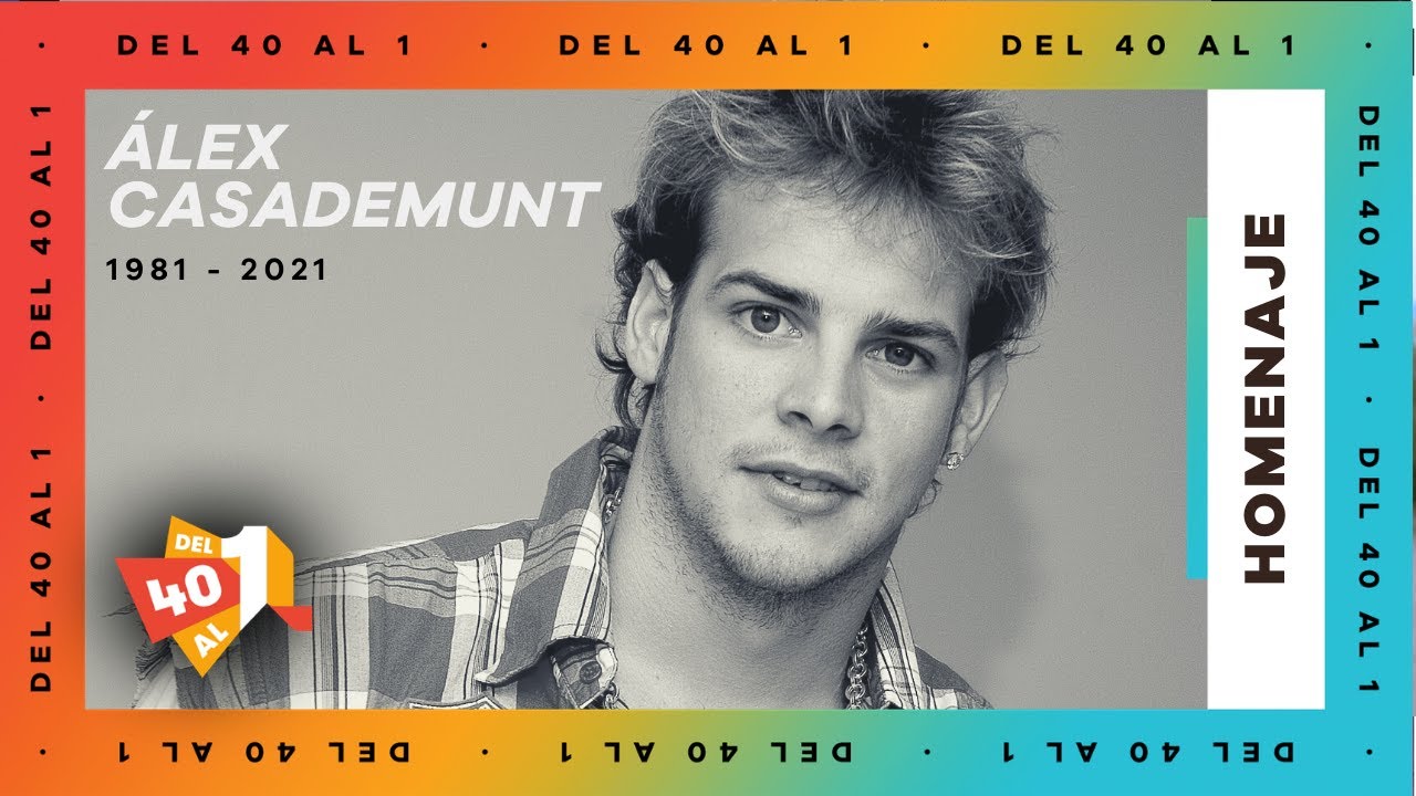 Homenaje a Álex Casademunt en Del 40 al 1 Coca-Cola | LOS40