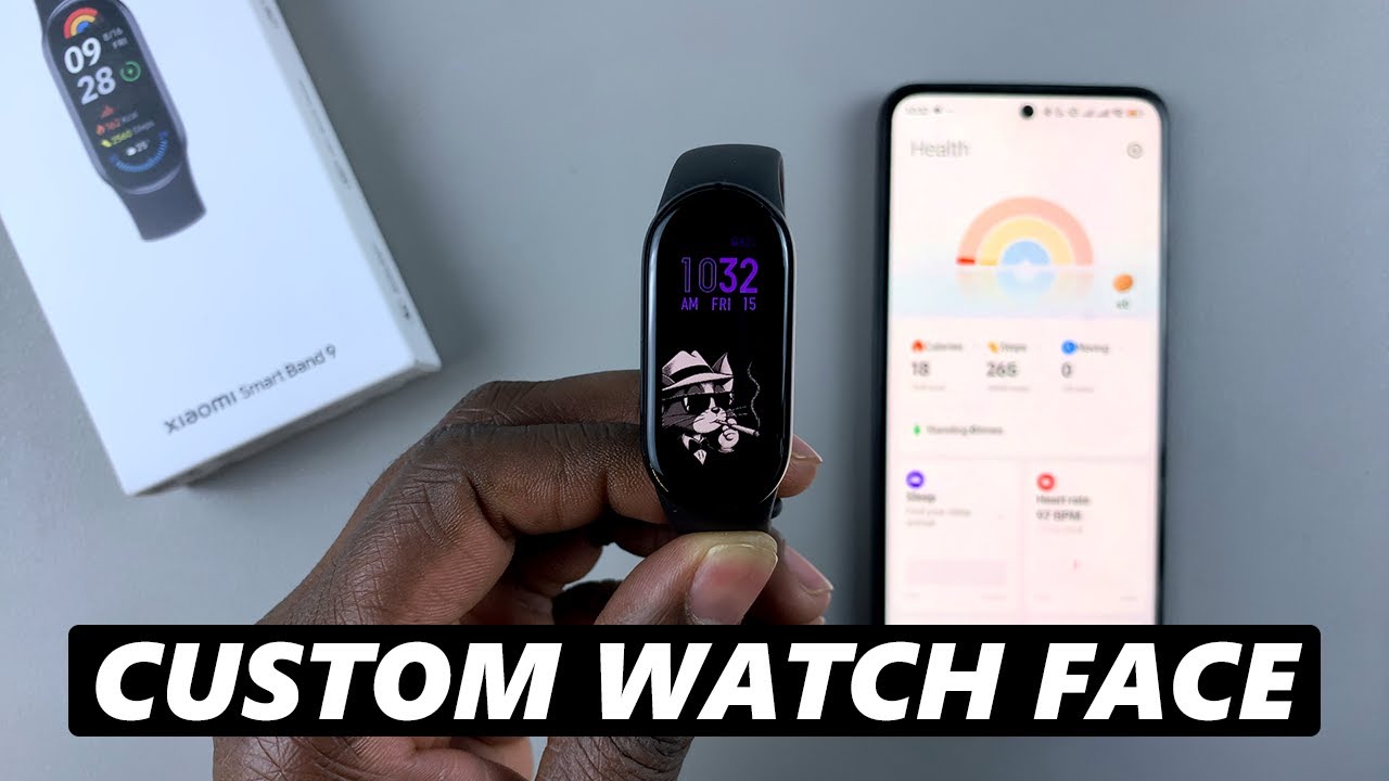 Xiaomi Smart Band 9: How To Set Custom Photo As Watch Face