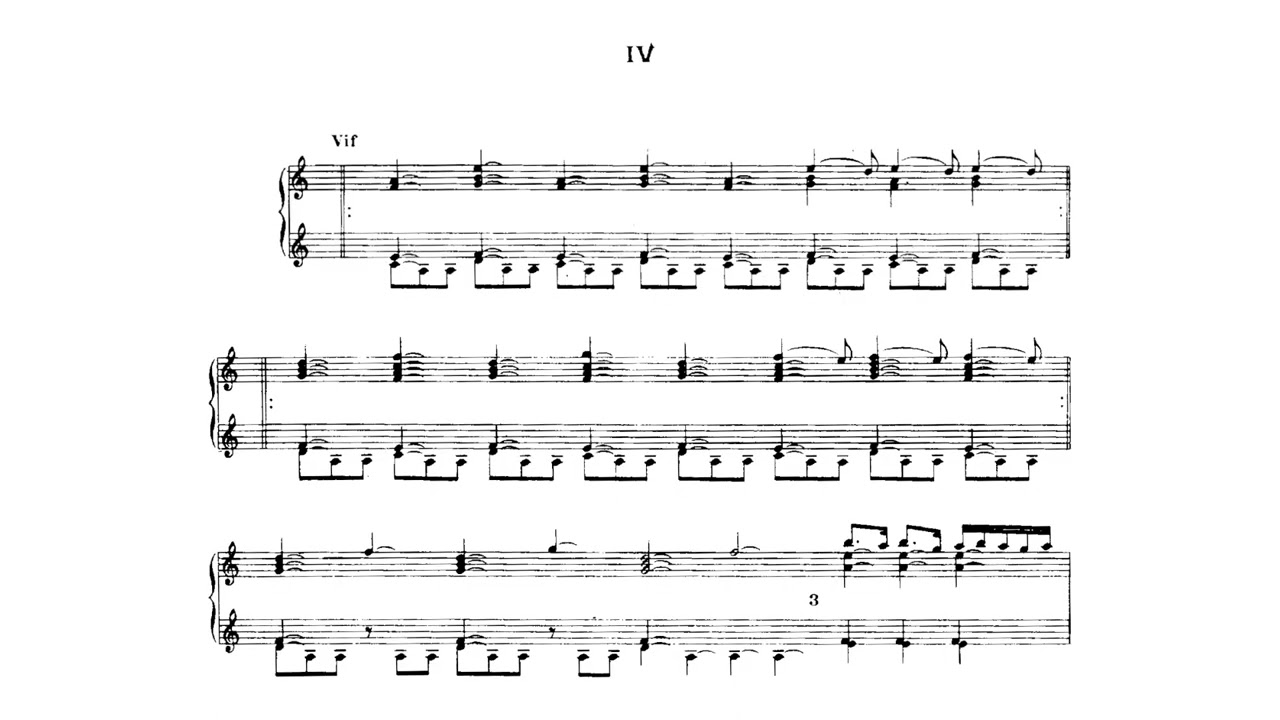 Federico Mompou - Fetes lointaines (Mompou) (1921)
