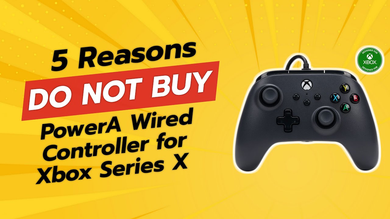 НЕ ПОКУПАЙТЕ проводной контроллер PowerA для Xbox Series X|S, пока не посмотрите ЭТО! ⚠️ (5 причин)