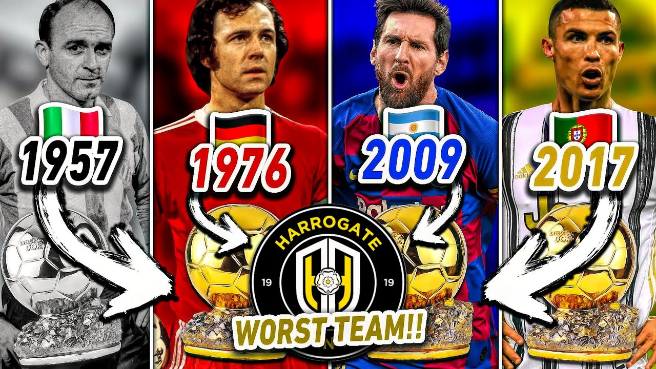 I Signed ALL Ballon D'or Winners To The WORST Team In FIFA 21! 🏆