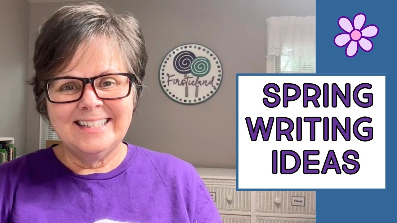 Spring Writing Prompts and Easy Center Ideas For First Grade