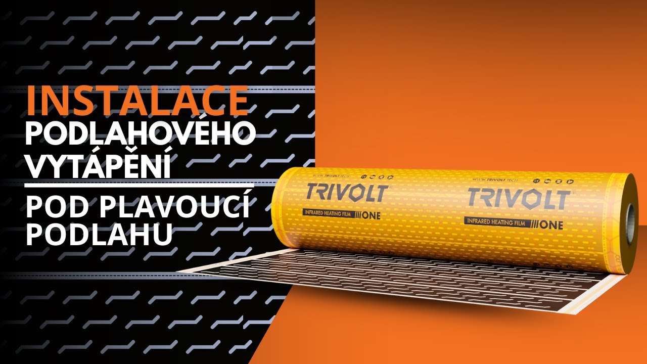 Jak nainstalovat infra fólii TRIVOLT ONE pod plovoucí podlahu! 🛠️