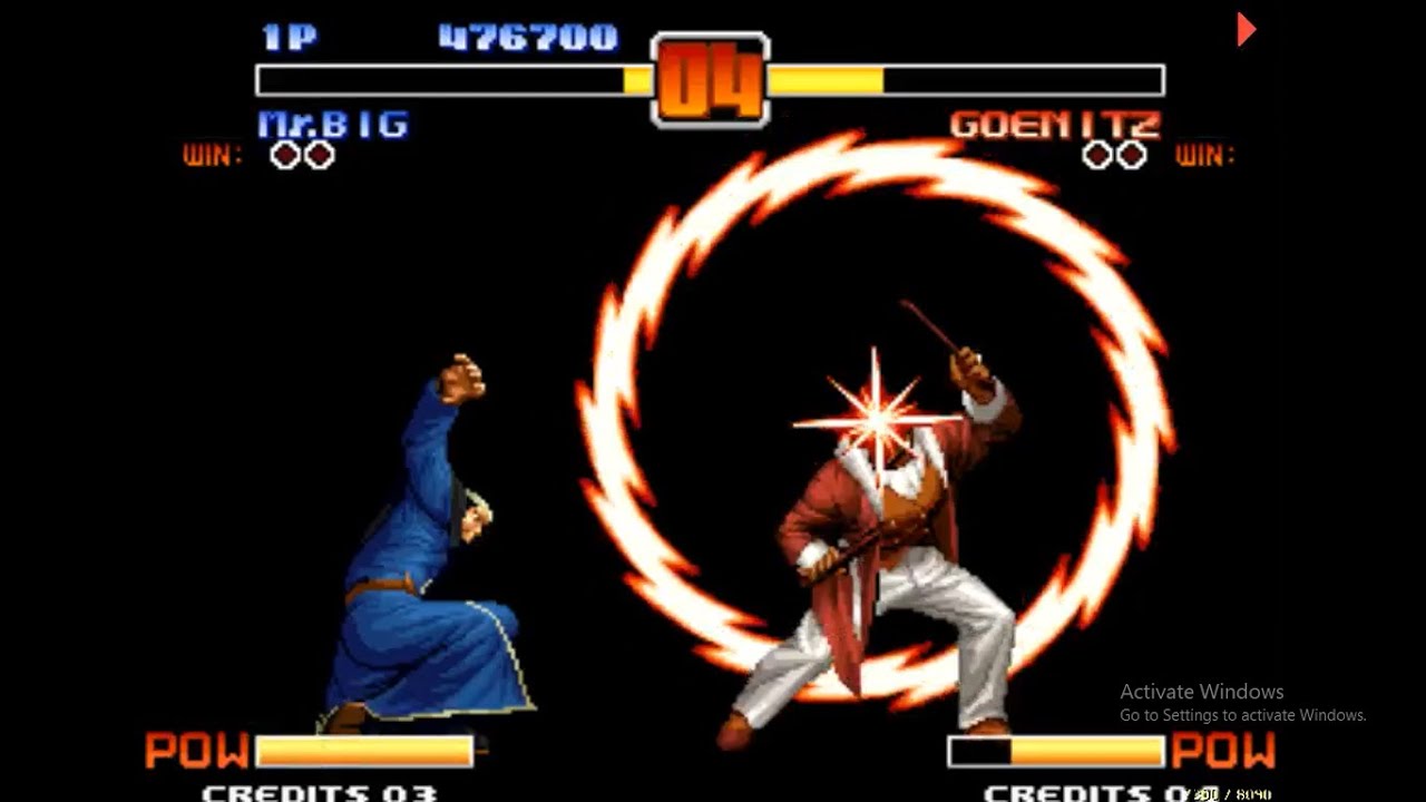 [TAS] Mr. Big vs Goenitz - (kof 96 Hacked)