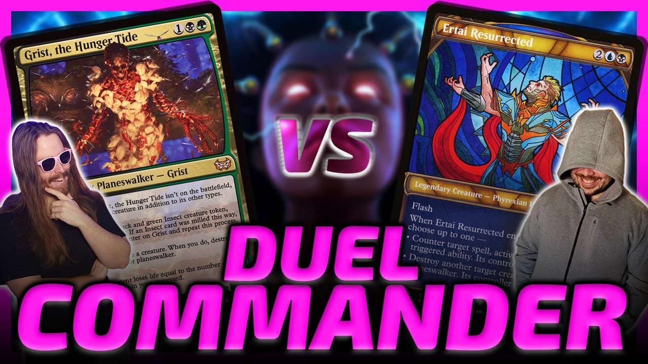 Duel Commander! Ertai Vs Grist [Paper Duel Commander MtG Gameplay] 2025