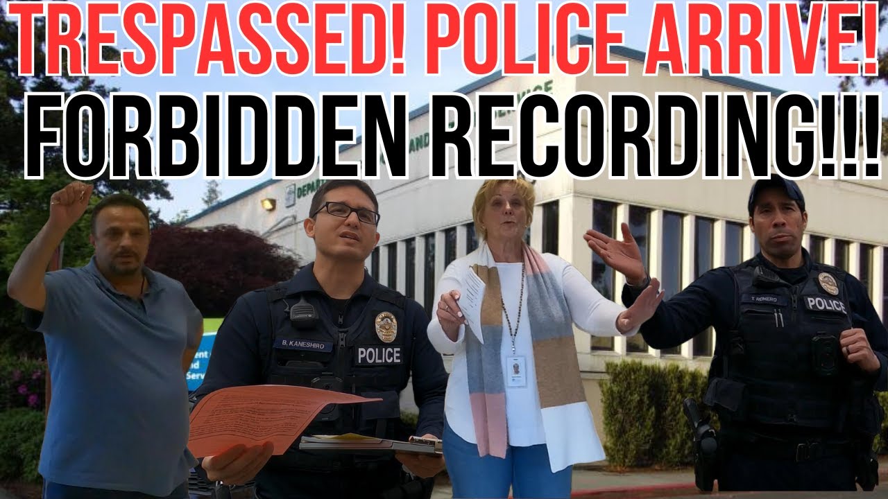 TRESPASSED! POLICE ARRIVE! FORBIDDEN RECORDING!!!