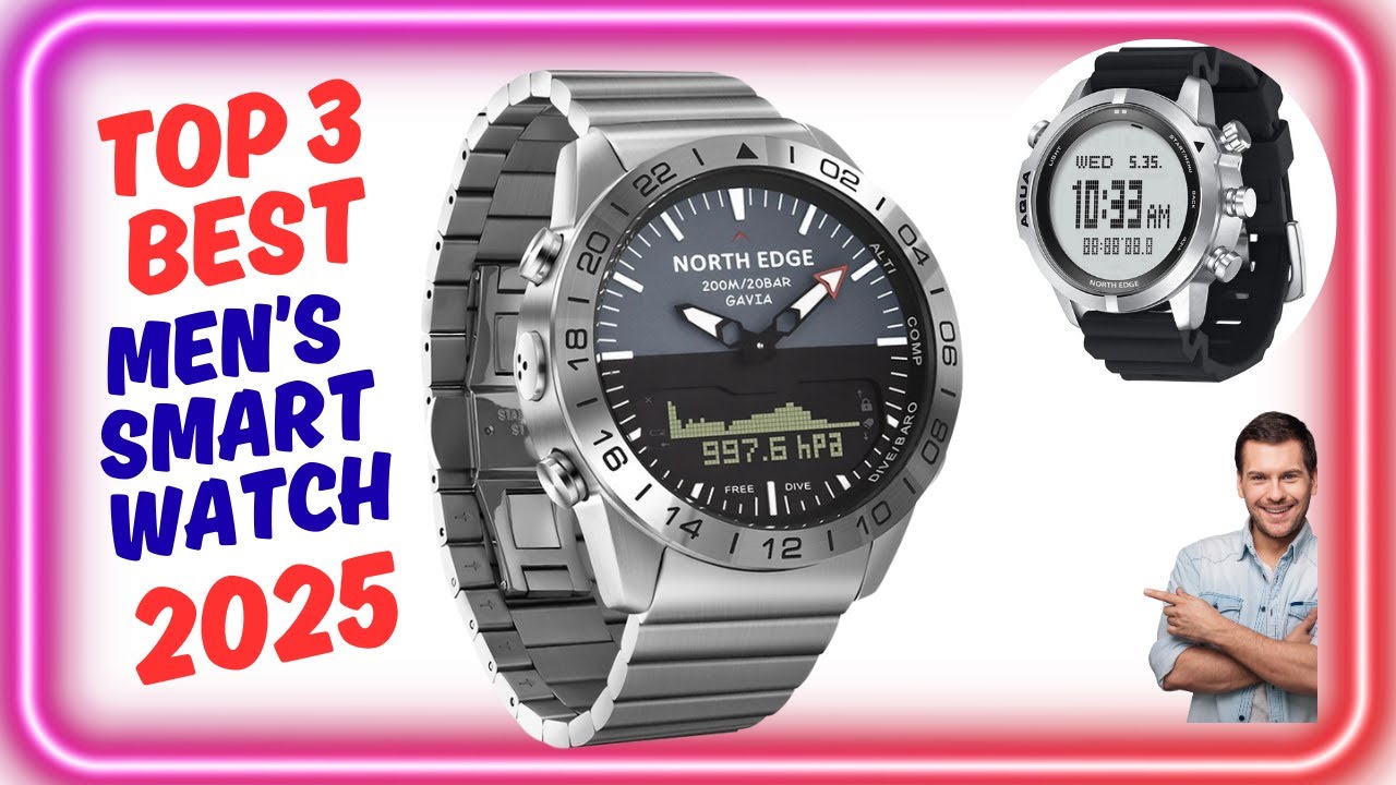 Топ-3 лучших мужских смарт-часов 2026 года на AliExpress