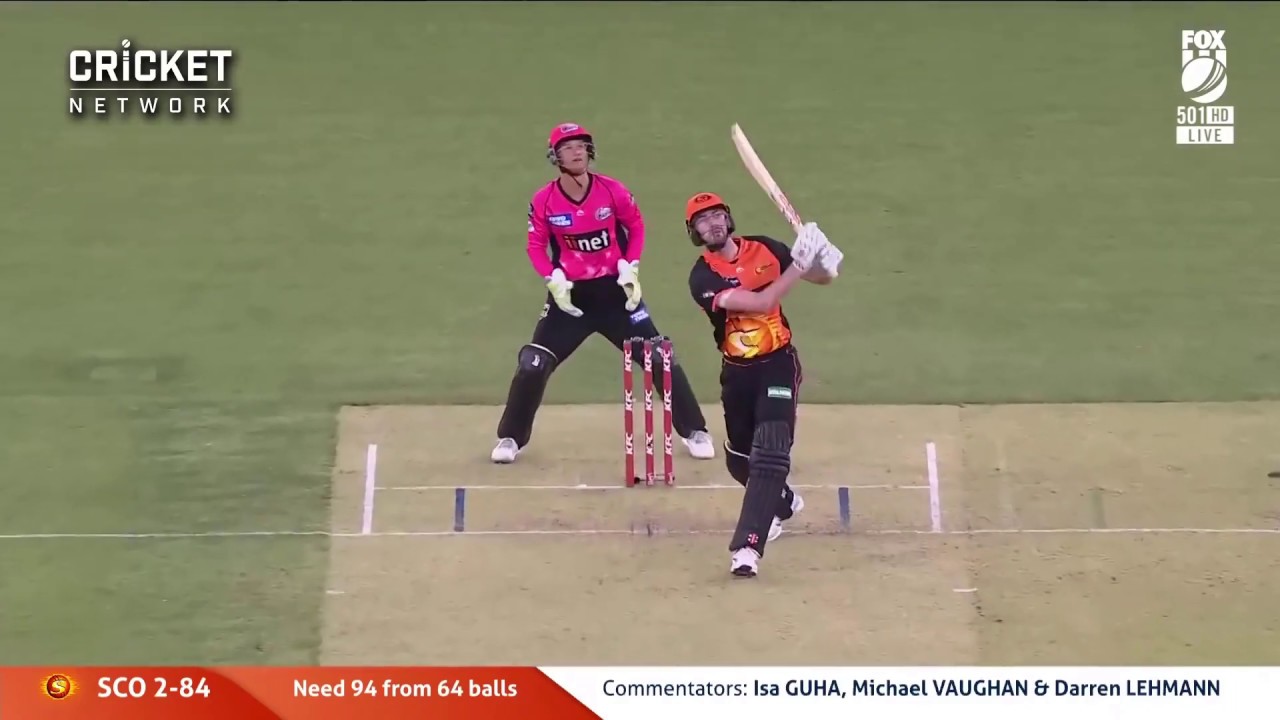 Ashton Turner smashes 60 of 30 balls
