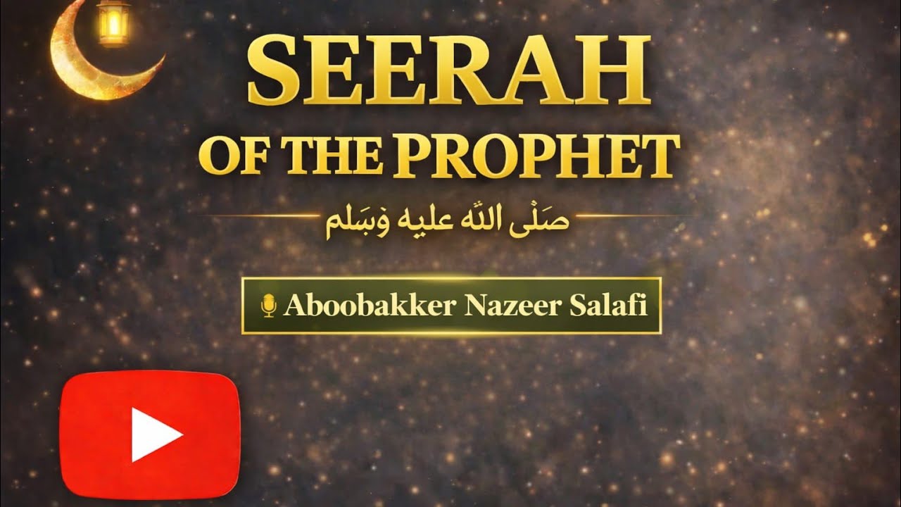 #Bearyspeech ||Aboobakker Nazeer Salafi Topic Seerah Of The Prophetﷺ Class 6||