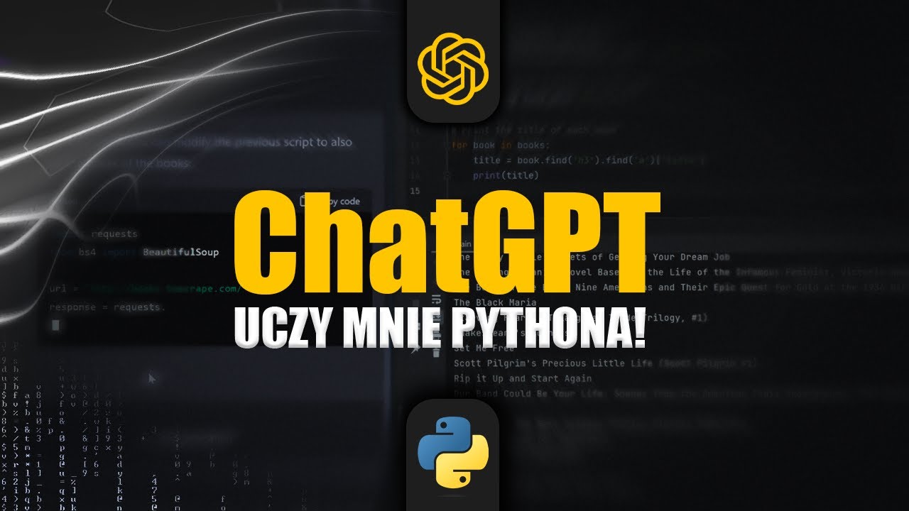 ChatGPT zrobił web scrapera w Pythonie 🤯 Mogę pobierać dane ze strony!