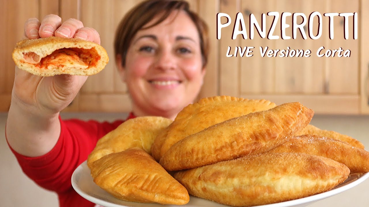 PANZEROTTI PUGLIESI Легкий рецепт - Короткая версия живого видео - Домашняя работа Бенедетты