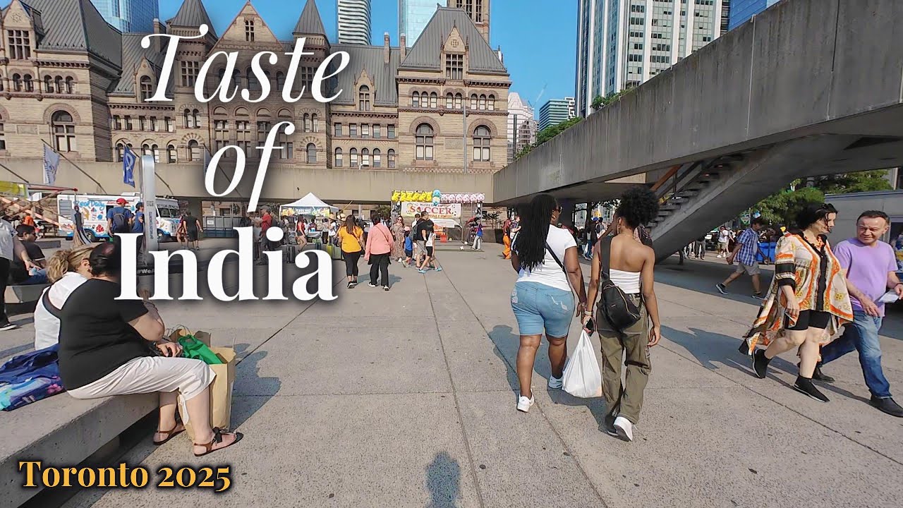 🇨🇦 Explore Taste of India Festival Toronto 2025 | Food, Culture and Vibes 🌟