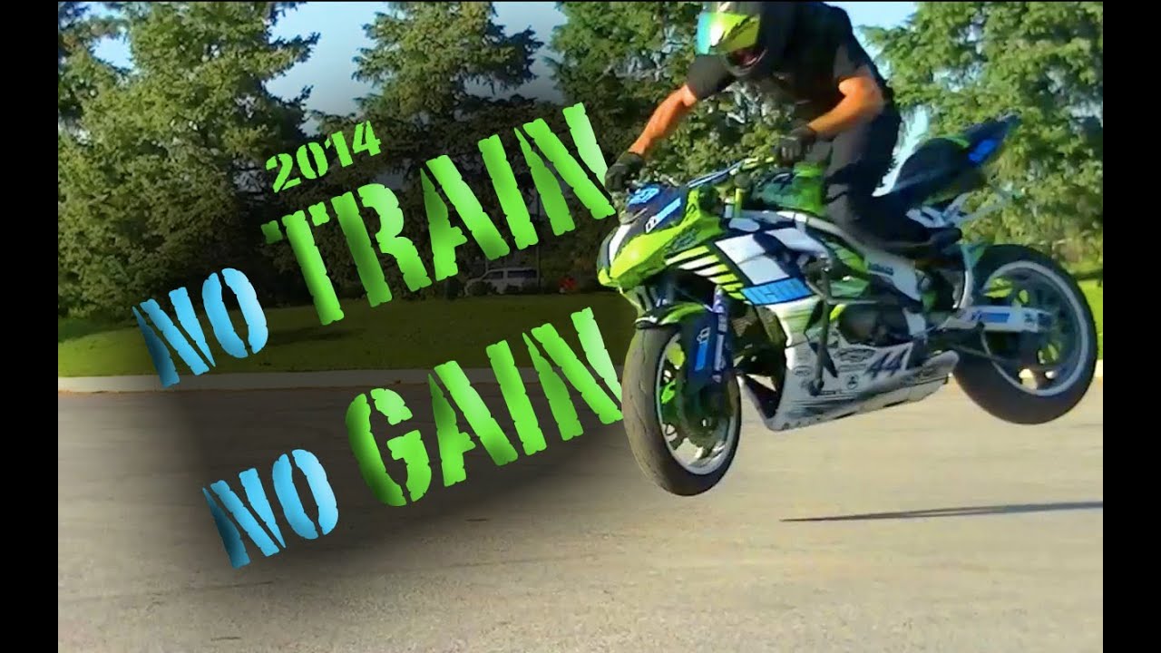 KYLE SLIGER 2014 no TRAIN no GAIN !!! motorcycle stunts
