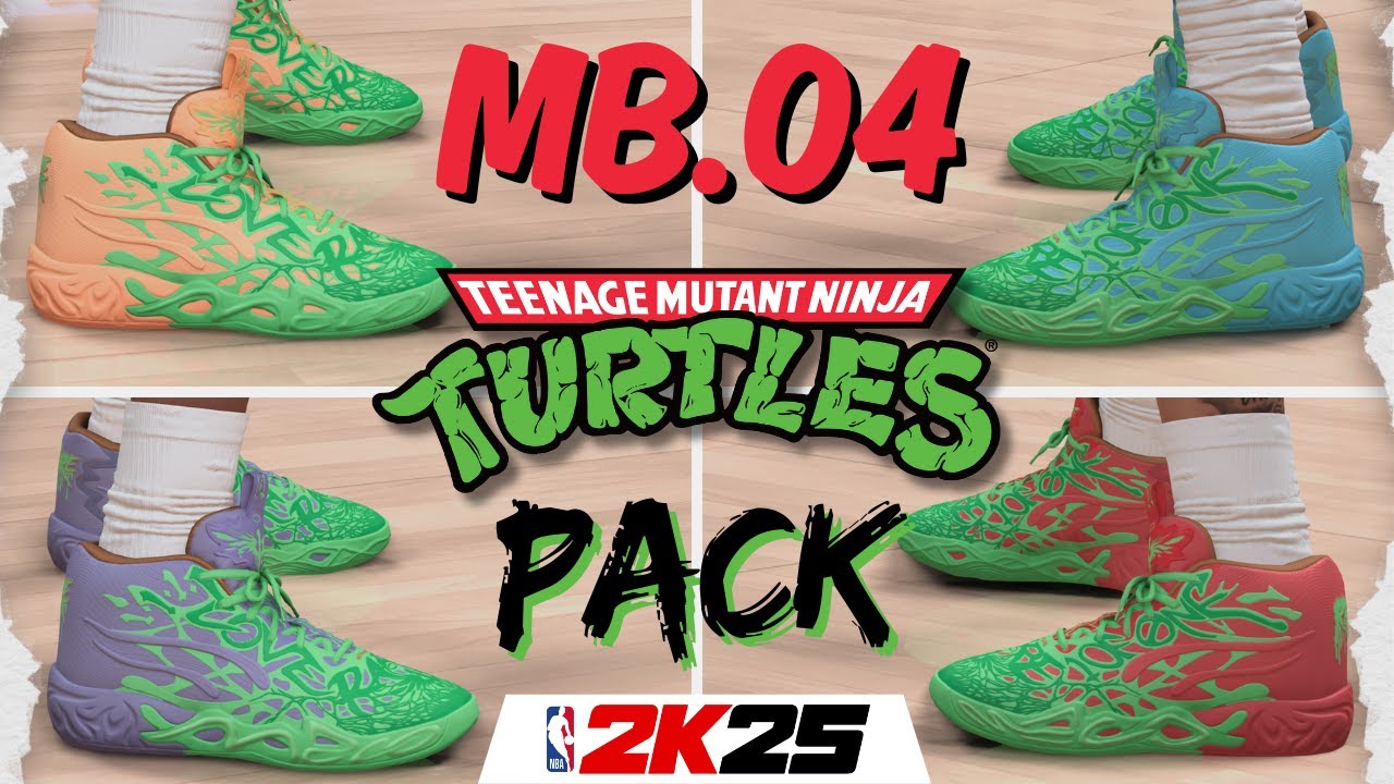 Набор Puma Lamelo Ball MB.04 TMNT, прогнозы на Harden 9 и многое другое | NBA 2K25 Next Gen Shoe ...
