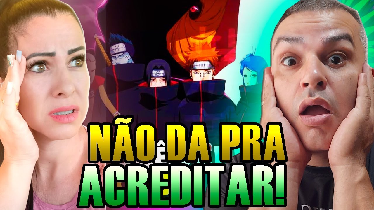 MÃE REACT VEJA COMO REALMENTE FOI A CRIAÇÃO DA AKATSUKI react ei nerd