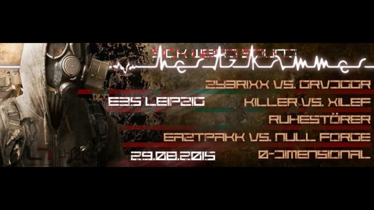 Zybrixx vs. Gravedigger live! @ Hertzkammer - e35 Leipzig 29.08.20215