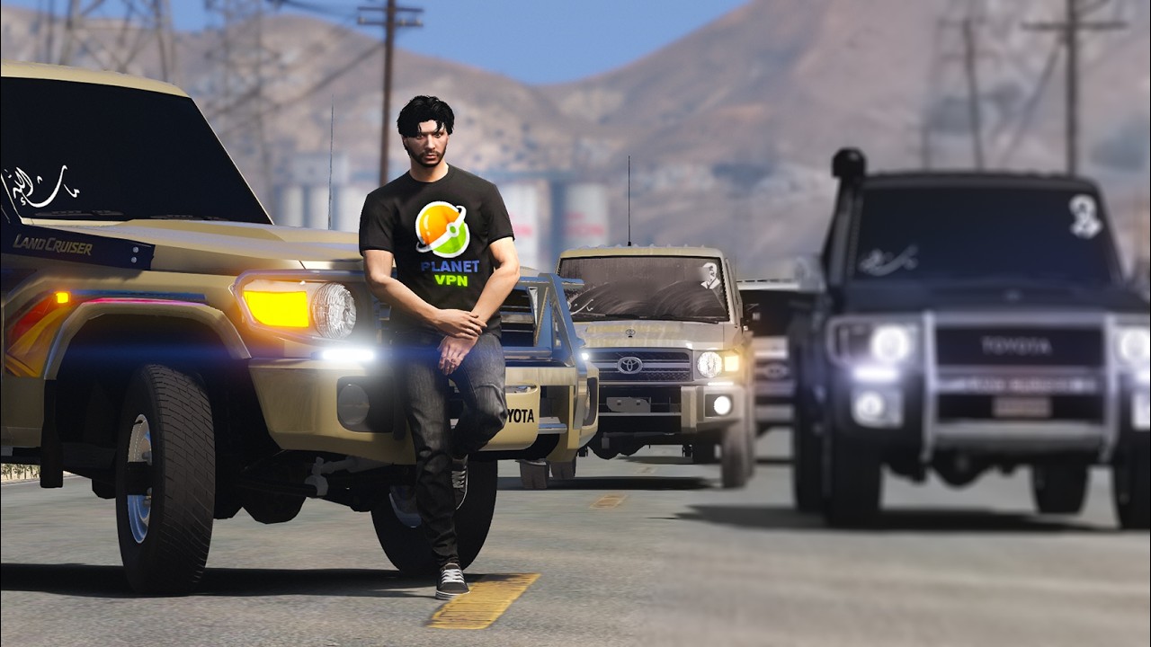 الشرطه تطلب الفزعه من راعي الشاص لي امساك اشرس مهرب مخدرات راعي الجمس : GTA 5 : VPN