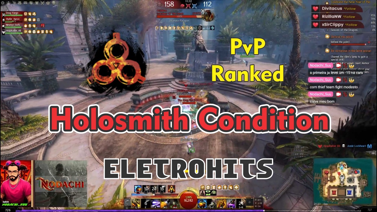 Holosmith Pistol Pistol Condition Eletrohits PvP Ranked - Guild Wars 2